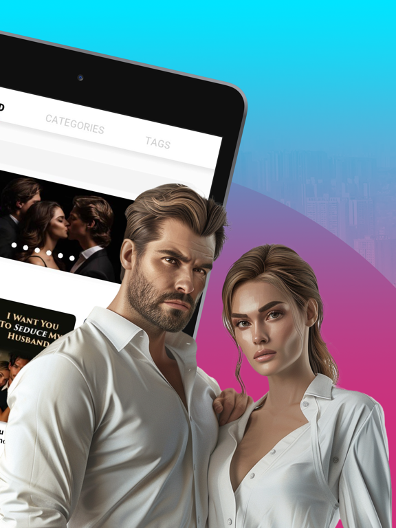 HEAT Romance Stories & Audio iPad screenshot 2 - Book app