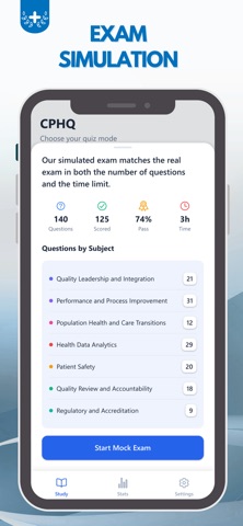 CPHQ NAHQ Test Prep 2026 screenshot