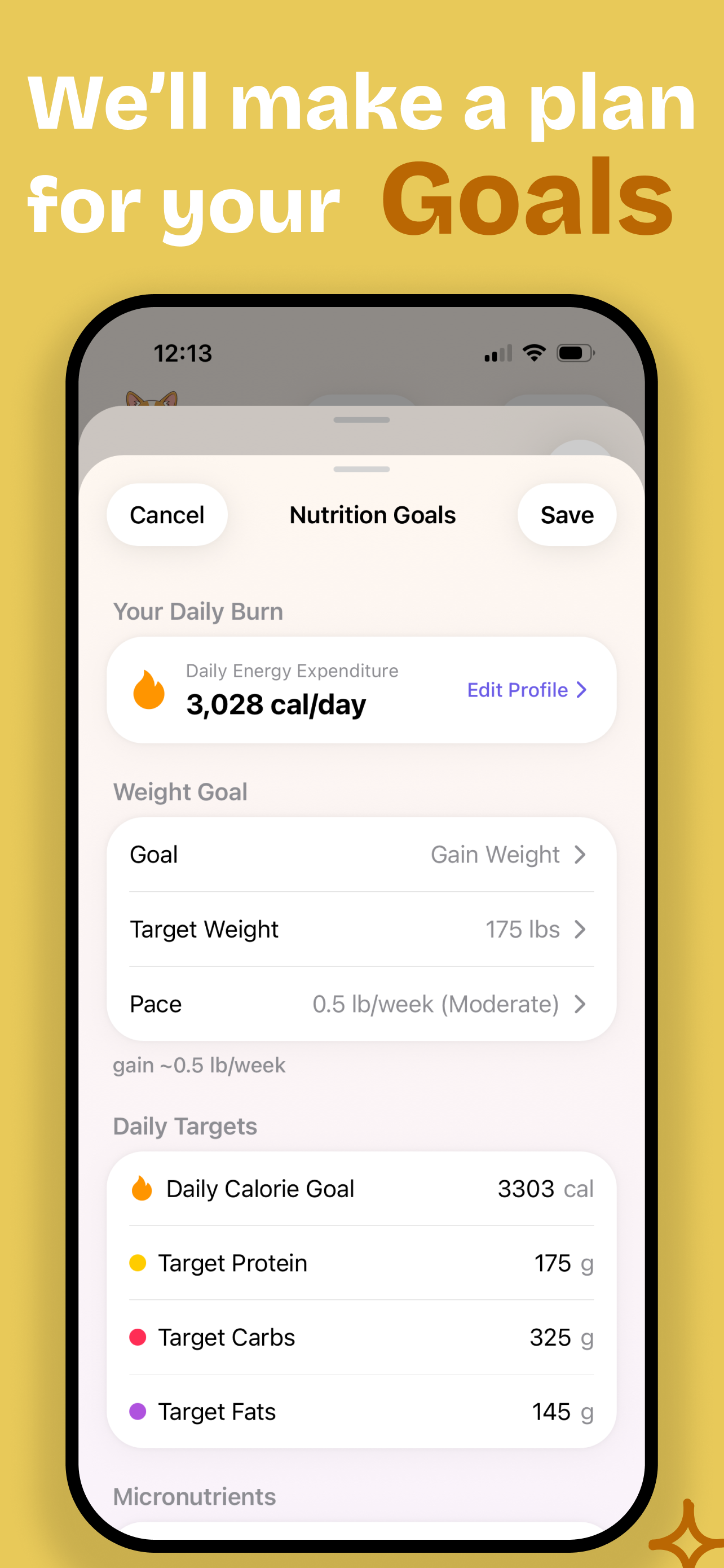 CalPad - Calorie Tracker