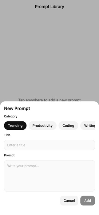 Prompt Engineering Library Screenshot 3 of 5
