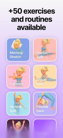 Split - Stretches at home screenshot