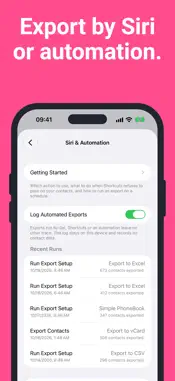 Export Contacts - CSV, Excel screenshot 8