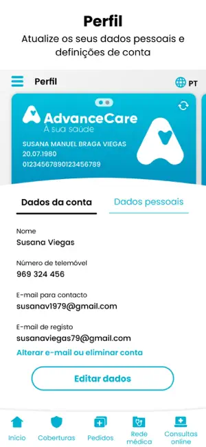 myAdvanceCare screenshot 1