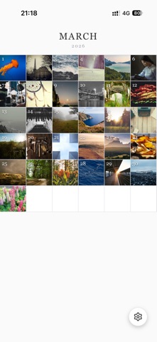 Snap Diary – Photo Calendar iPhone screenshot