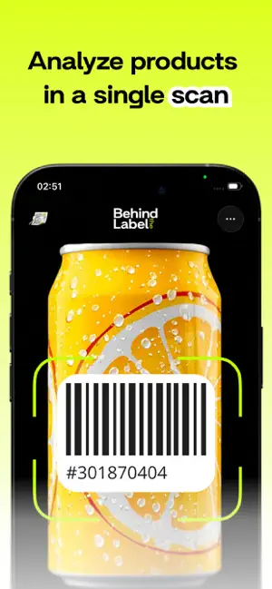 Behind the Label: Food Scanner screenshot 3