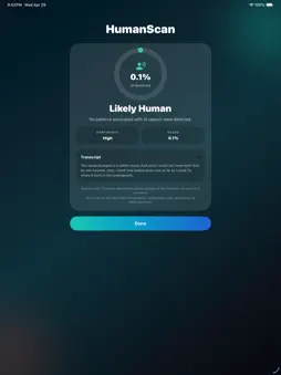 HumanScan screenshot 7