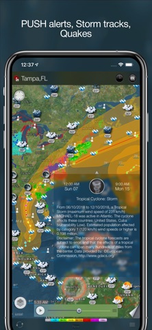 eWeather HD - Weather & Alerts Screenshot 8 of 9