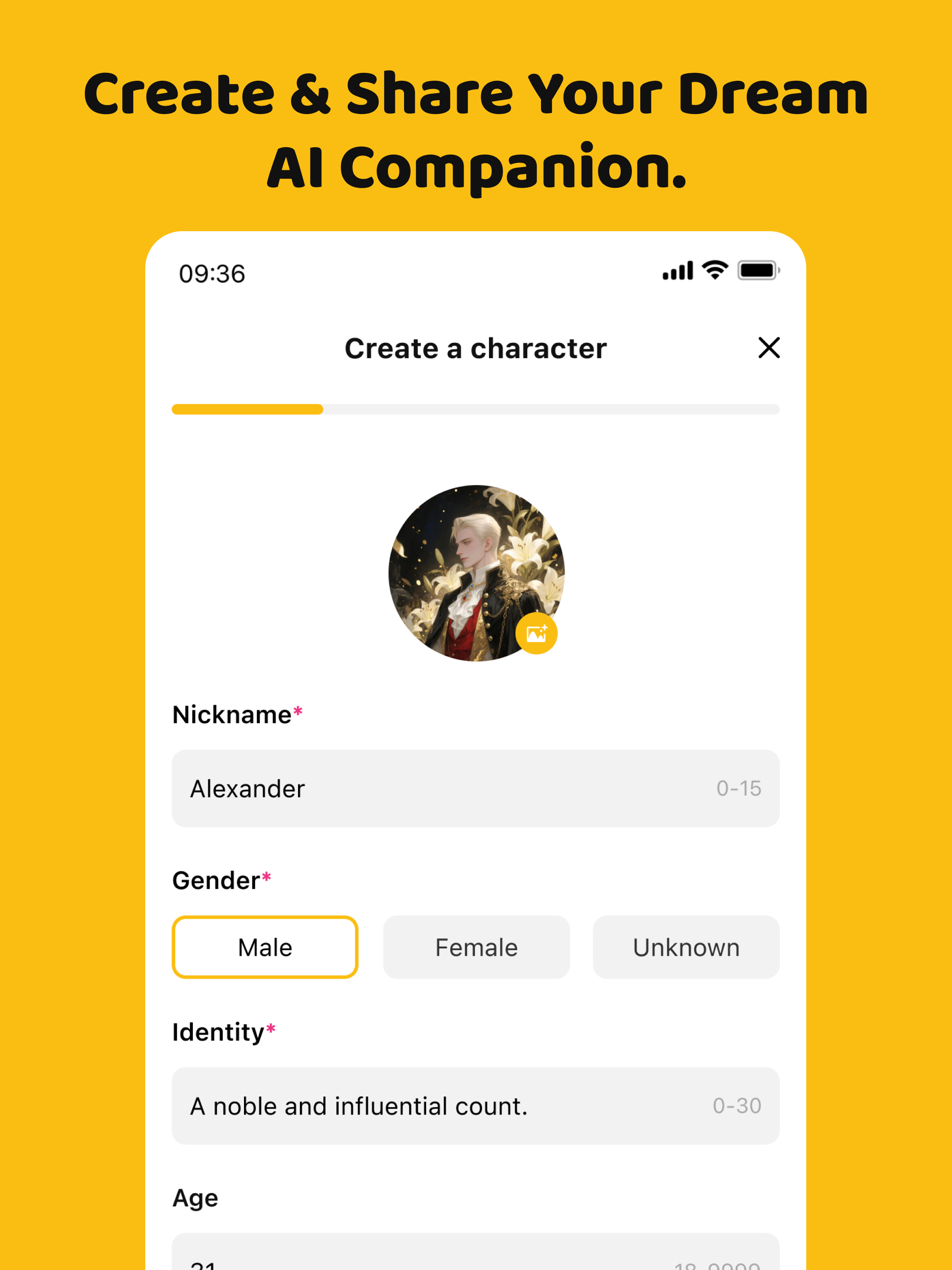 CreamyAI: AI Character Chat screenshot 7