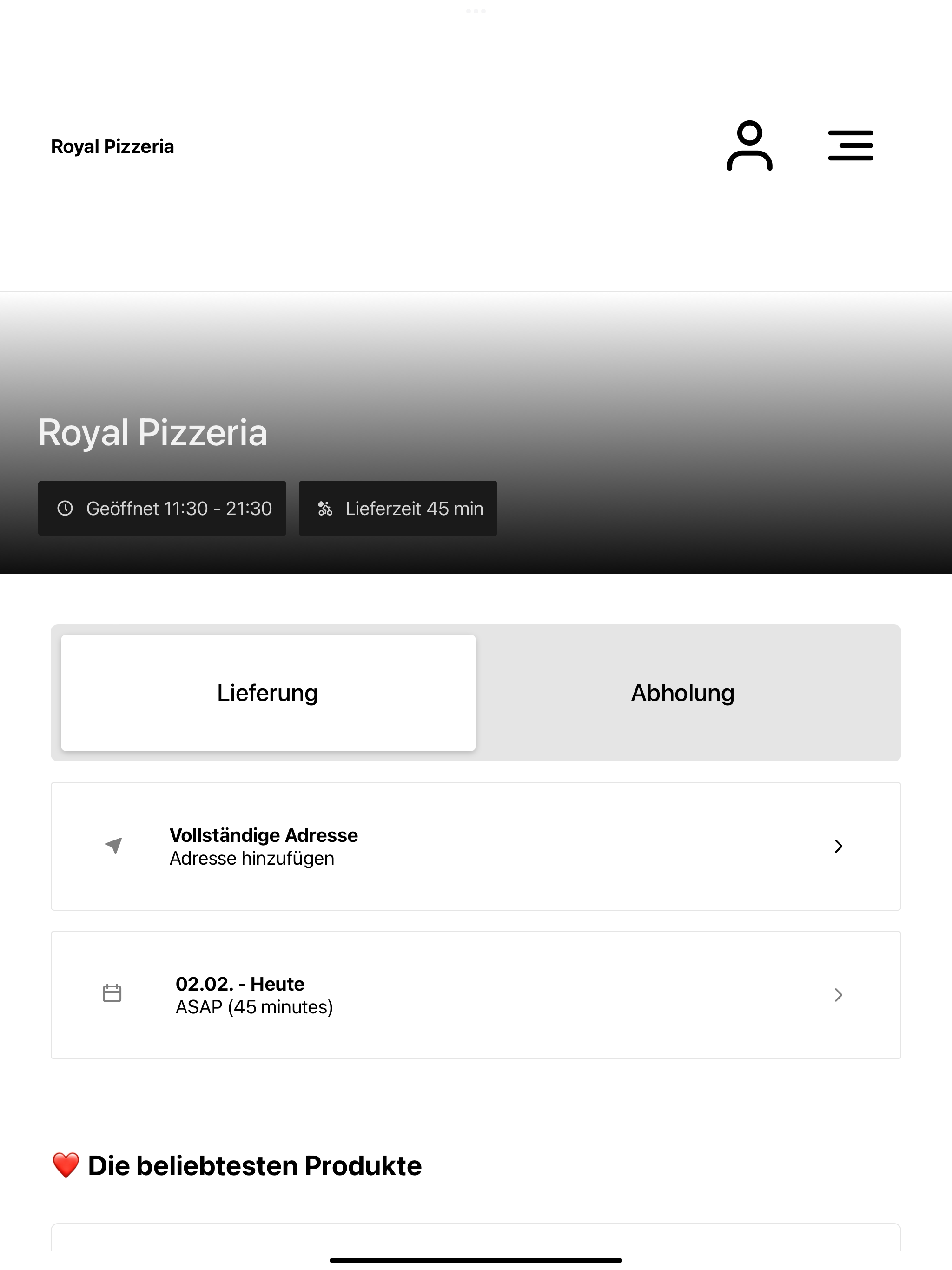 Royal Pizzeria