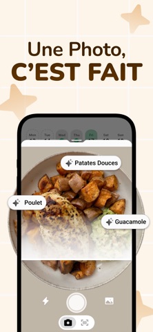 Nutrya : Compteur Calories IA screenshot