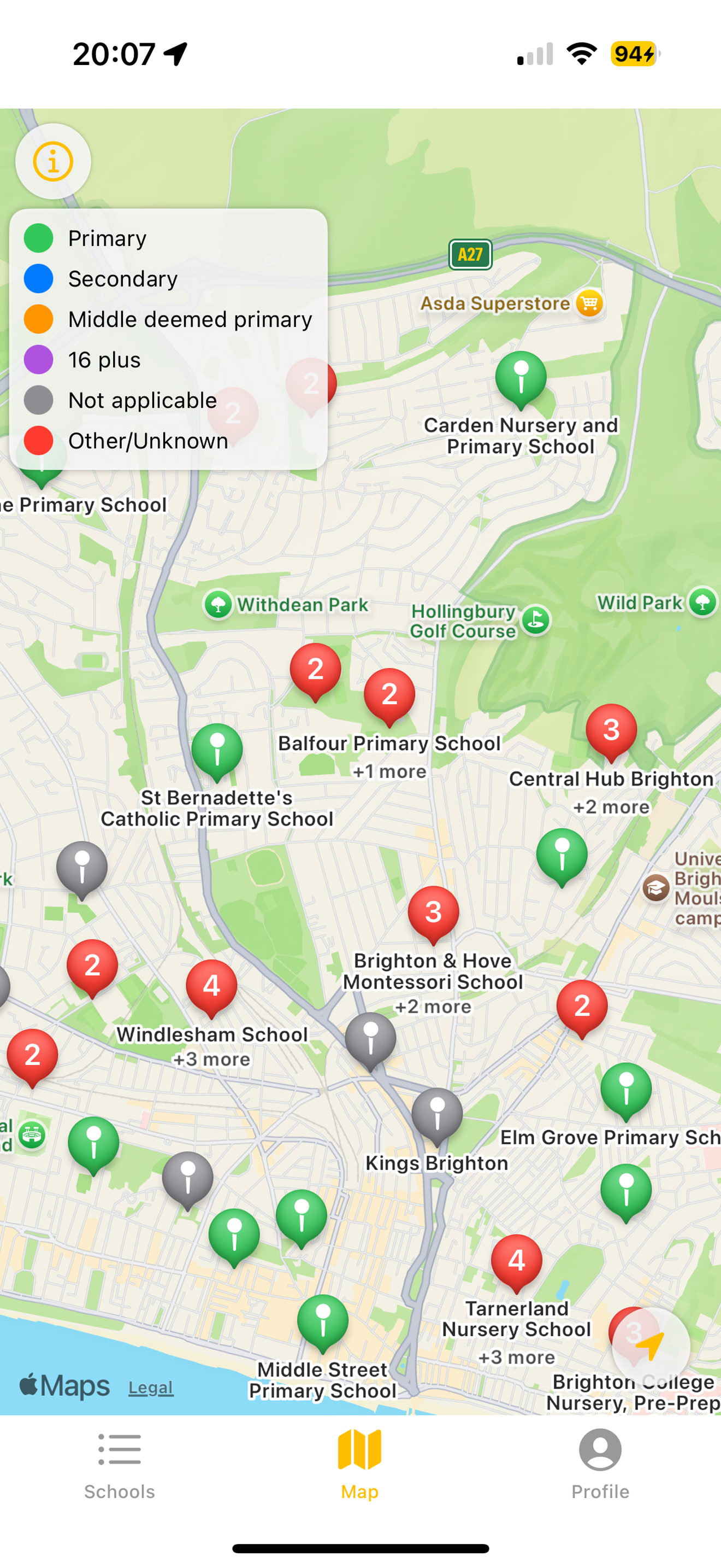 Schools screenshot 5