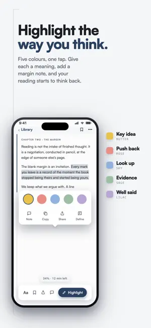 Margina - Read & Highlight screenshot 2