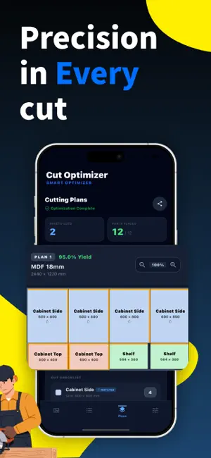 Cutlist Optimizer - MDF Master screenshot 4