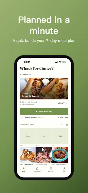Meerkat Cook - Meal Planner screenshot 2