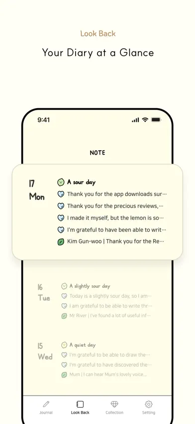Lemory: Gratitude Journal screenshot 4