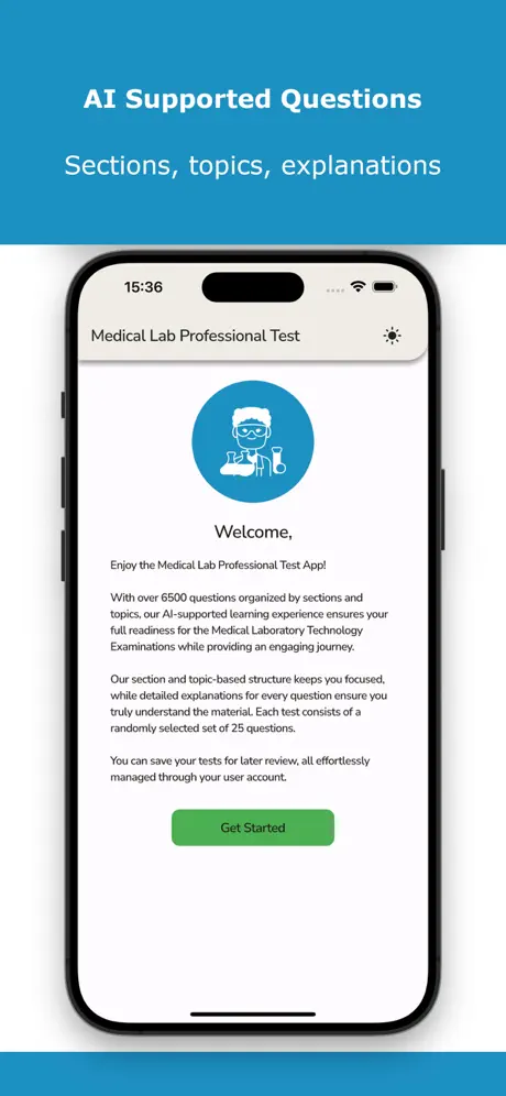 Medical Lab Professional Test Screenshot 2