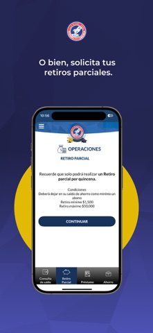 Caja SNTSS iPhone screenshot 5