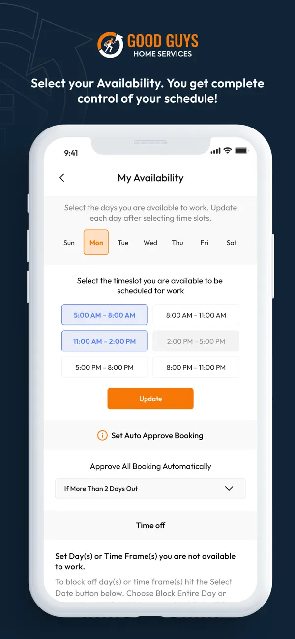 Screenshot #2 pour Good Guys Home Services Pro