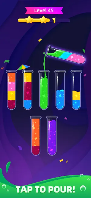 Water Sort: Offline Color Game screenshot 1
