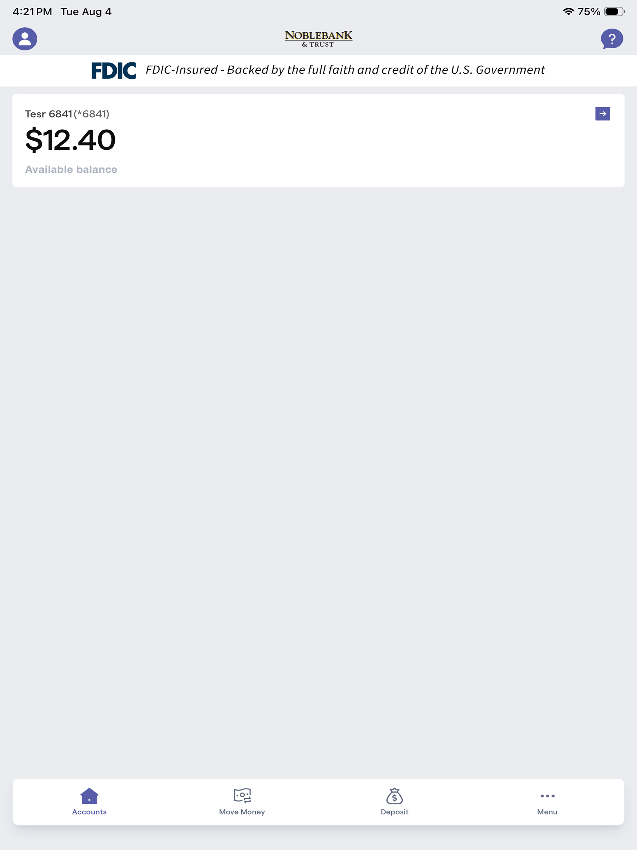 NobleBank & Trust screenshot 7