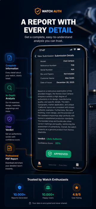 WatchAuth: Watch Verification Screenshot 4 of 5