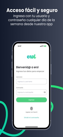 e-rol app screenshot 2