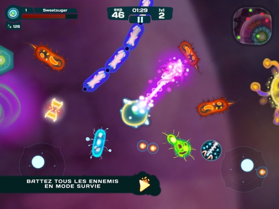 Screenshot #5 pour Bacter.io: Fun Eater Game