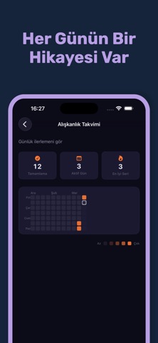 Streakly: Alışkanlık & Seri screenshot