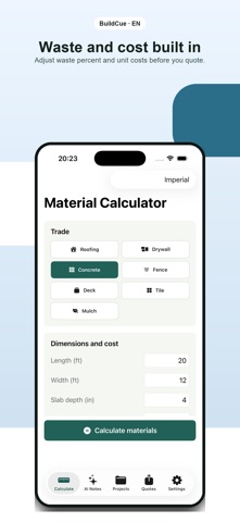 App screenshot