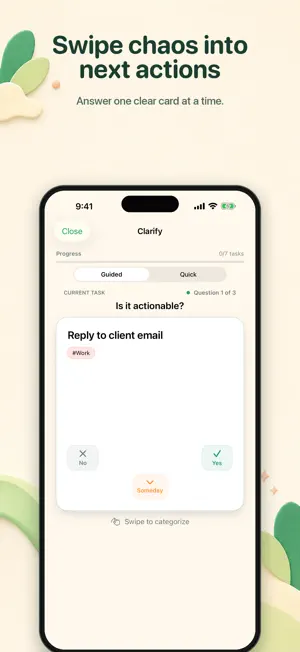 Clareo: GTD Task Manager screenshot 1