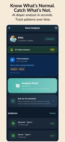 BabyInsight: AI Baby Tracker iPhone screenshot