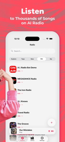 Tubidy FM Offline Music Player App Store preview screenshot 3