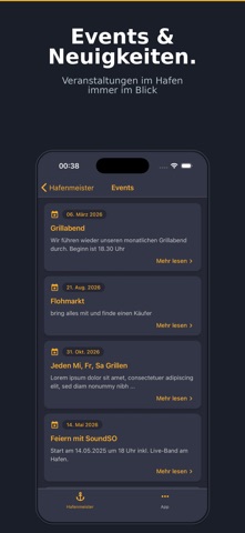 Hafenmeister iPhone screenshot