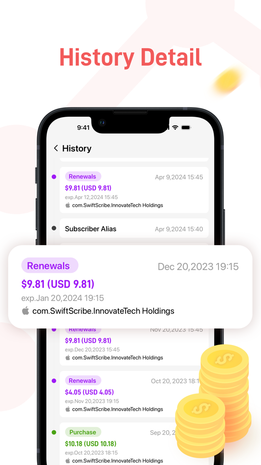 #5. RC report-Revenue Dashboard (iOS) Bởi: Toothyan