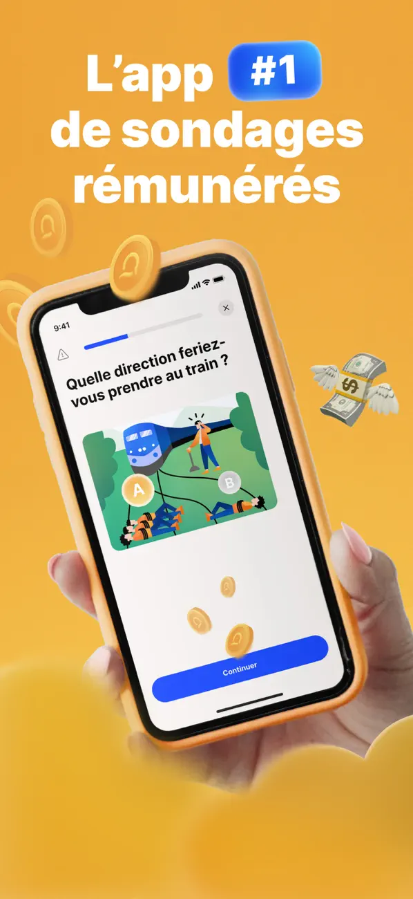 Screenshot #1 pour Appinio - Sondages rémunérés