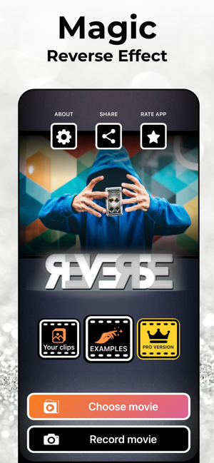 Reverse Video FX: Rewind Movie Screenshot