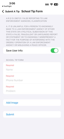 App screenshot
