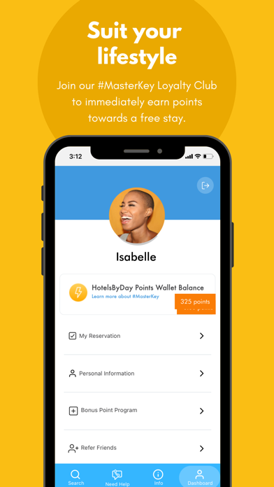 HotelsByDay Screenshot