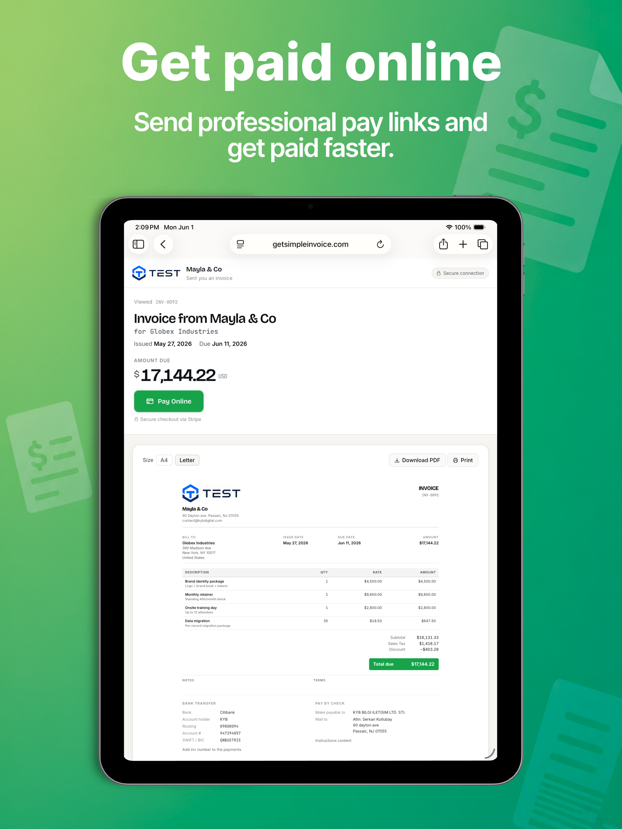 Simple Invoice Maker: Swiftly