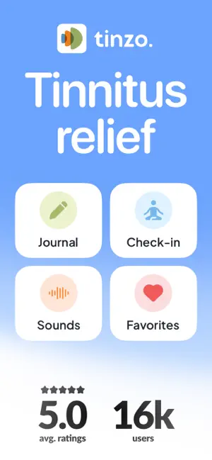 Tinzo: Tinnitus Sound Relief screenshot 1