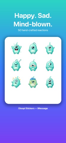 Gloopi Stickers screenshot
