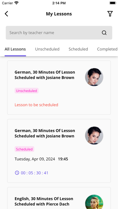 App screenshot
