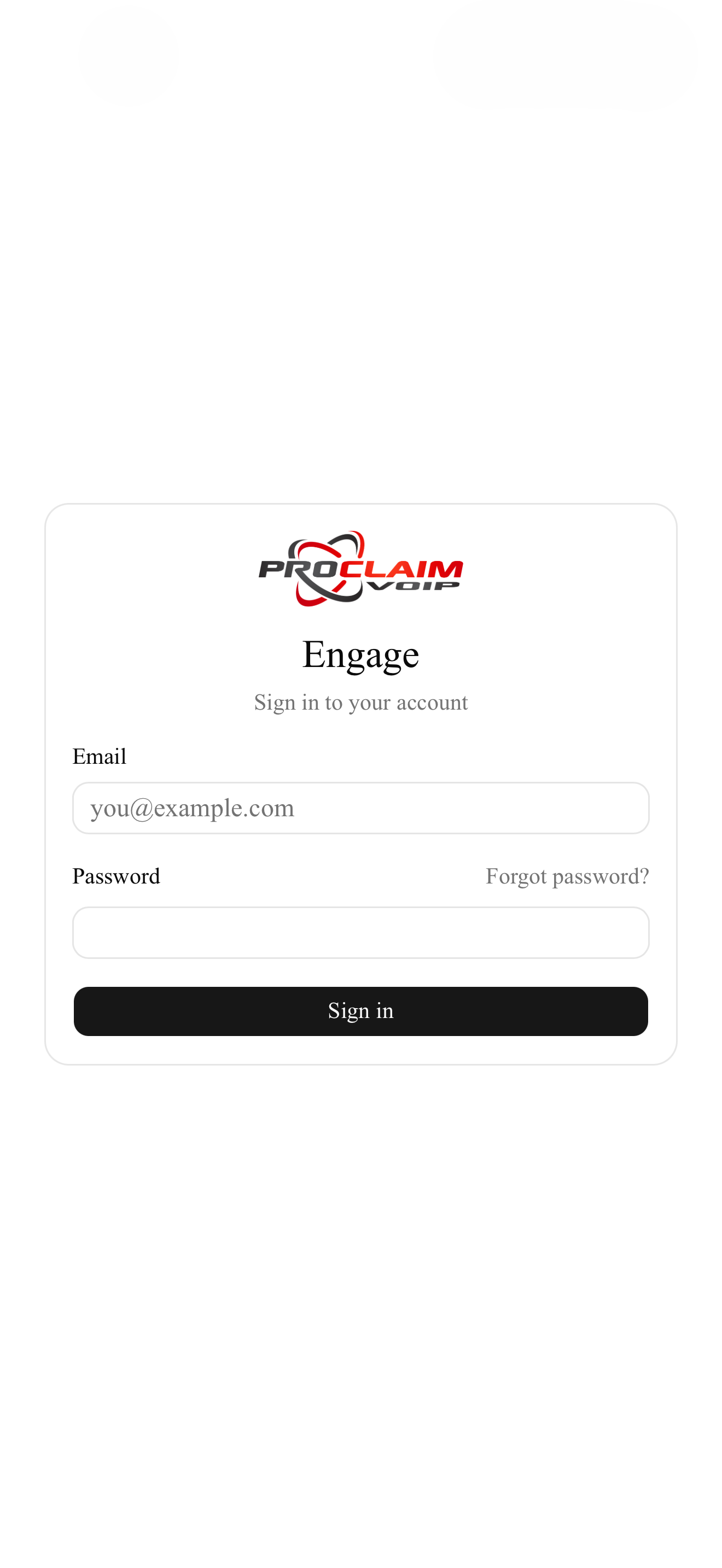 Proclaim Engage