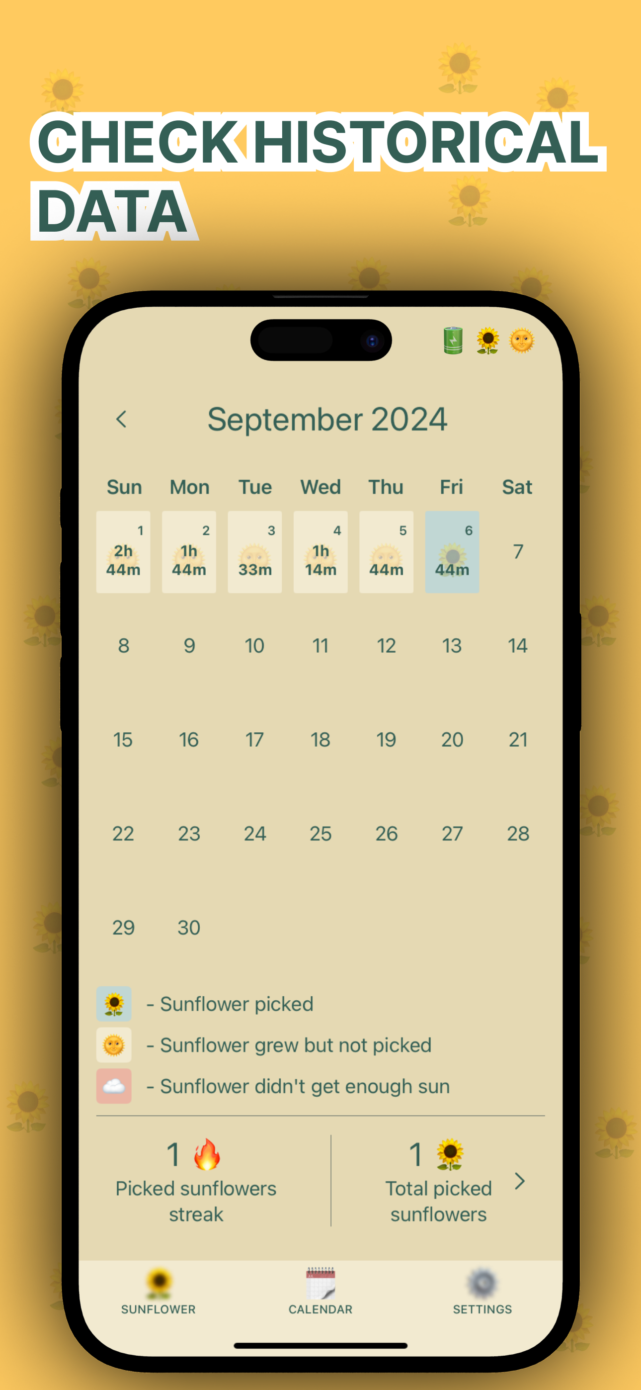 Daylight Sun Tracker Sunflower screenshot 5