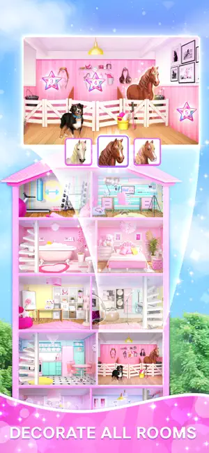 Doll Dress Up: Dream House screenshot 4