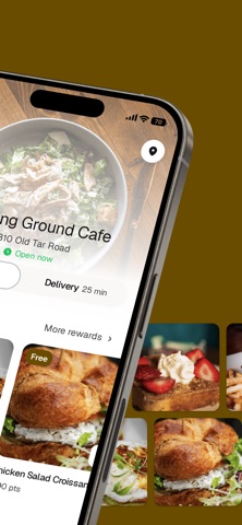 Meating Ground Cafe iPhone screenshot
