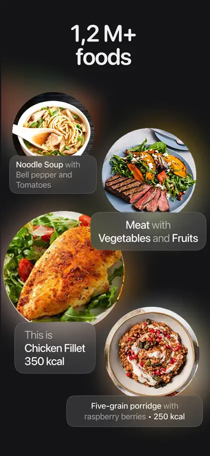 Screenshot 4 di 6 di Calorie AI - Food Scan