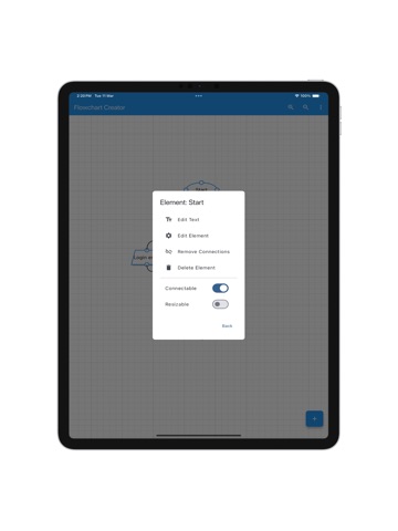 Flowchart Creator(Pro) iPad screenshot