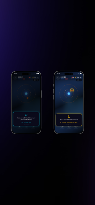 Orbital Momentum : Sort Game Screenshot 2 of 6