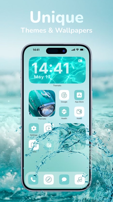 Thematic - Top Color Widgets iPhone screenshot 4 - Graphics & Design app